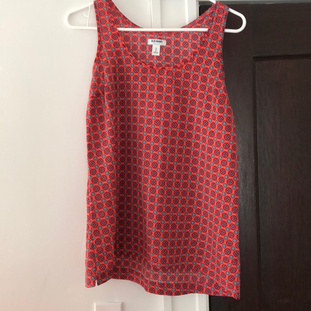 Old Navy coral tank top